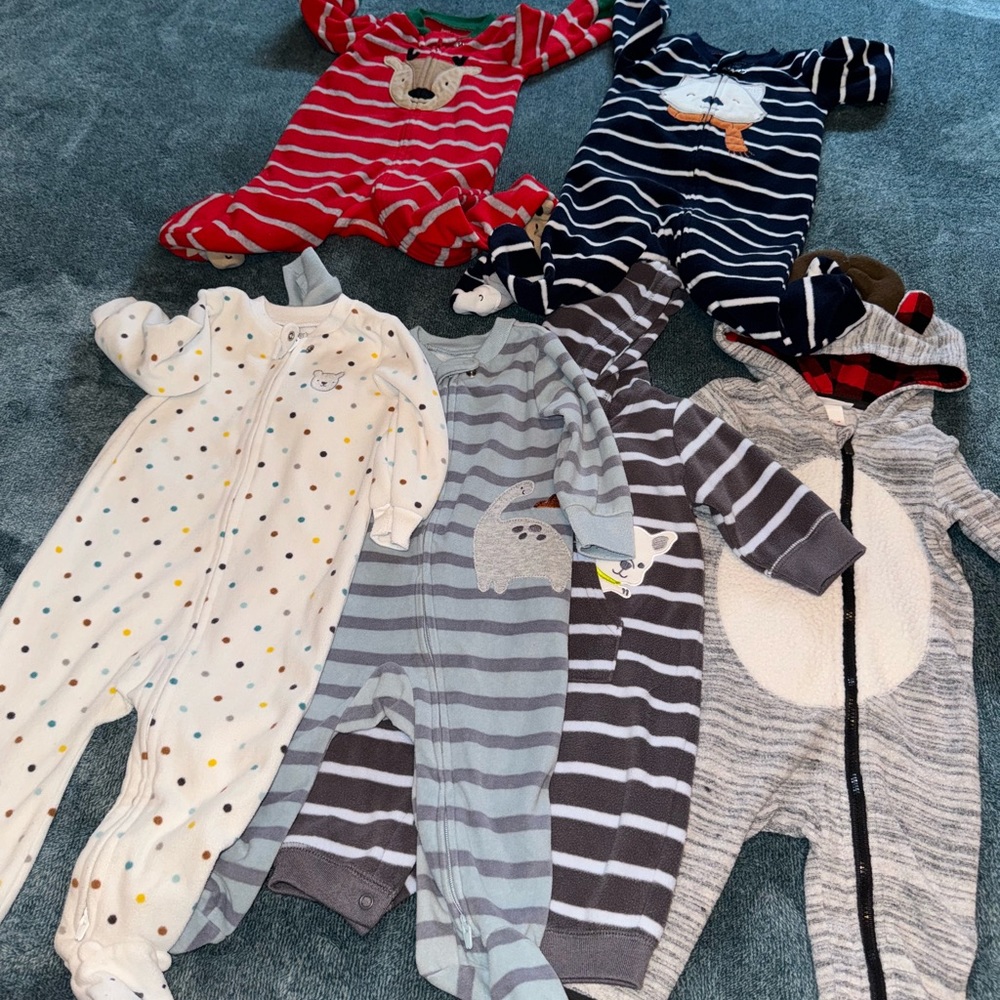 Baby clothes.